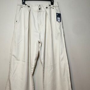Women’s Universal Threads high-rise sailor pants trousers jeans adjustable waist